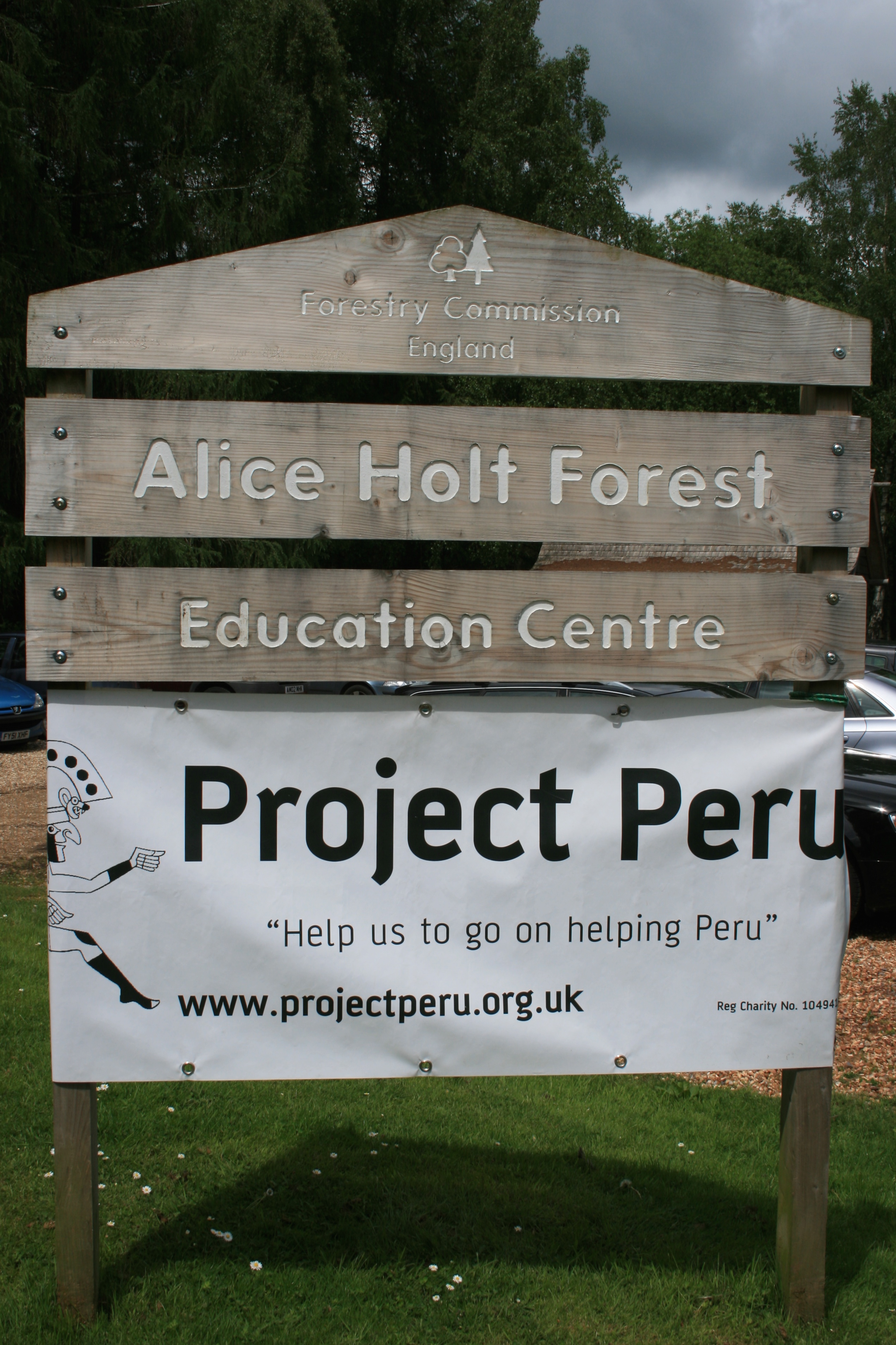 Our annual fundraising event in May:  Alice Holt Forest Sponsored Cycle or Stroll